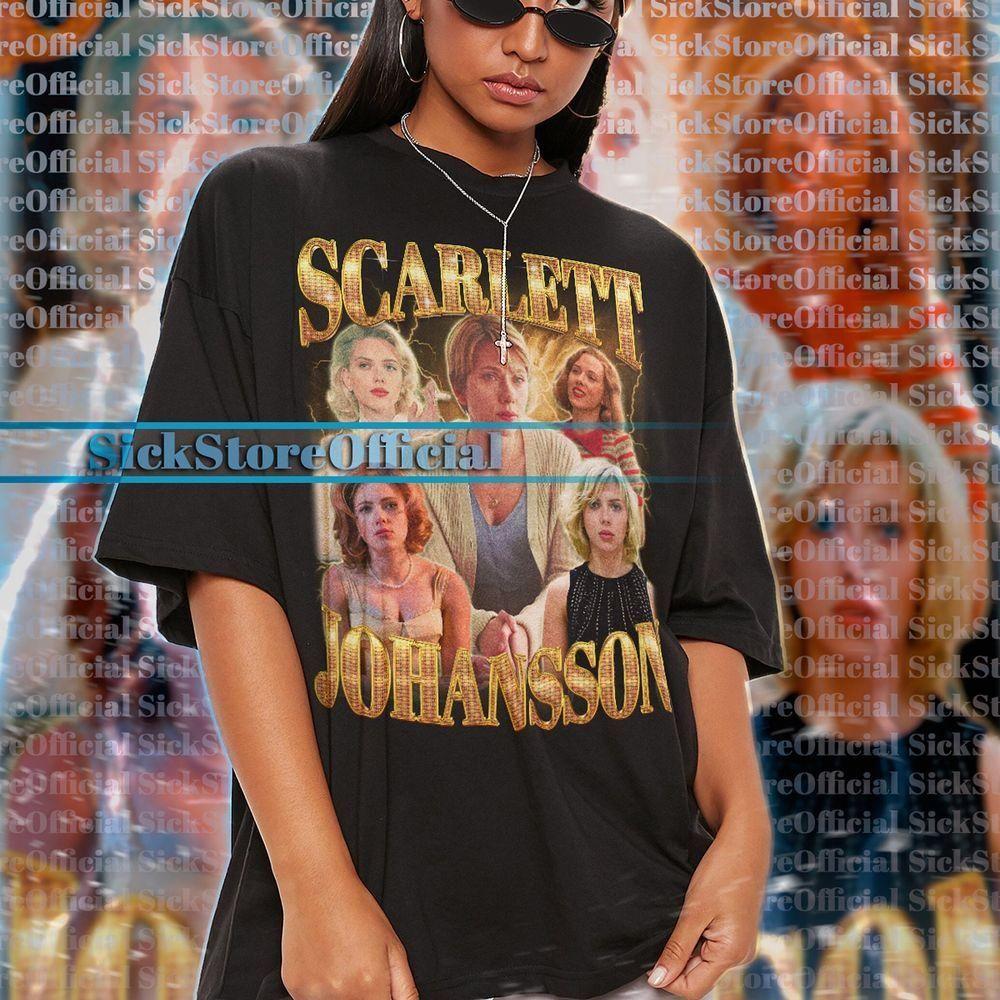 Scarlett Johansson Vintage 5 Vuitino Shirt Scarlett Johansson Vintage 5 Vuitino Shirt