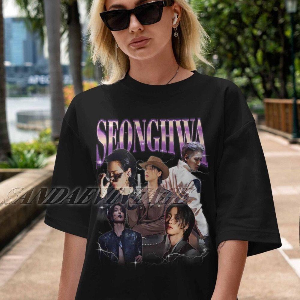 Seonghwa Inspired Vintage Graphic 2 Vuitino Shirt Seonghwa Inspired Vintage Graphic 2 Vuitino Shirt
