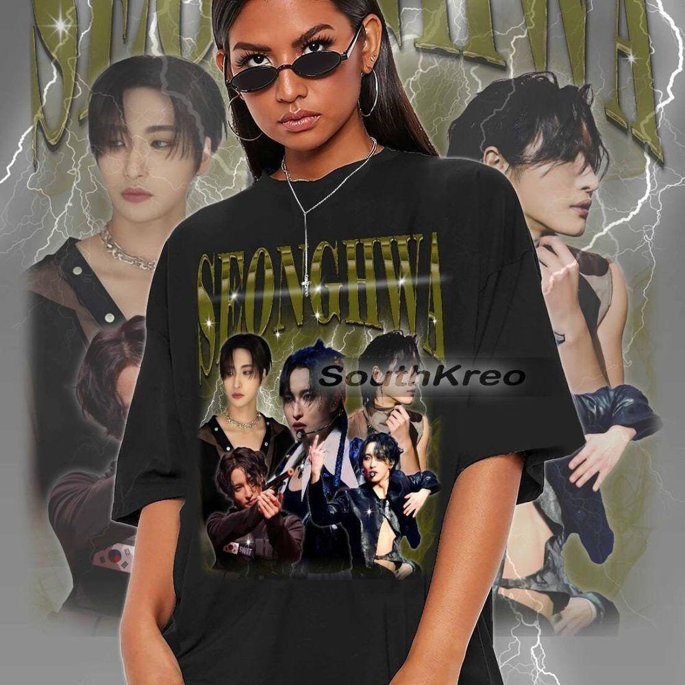 Seonghwa Kpop Vintage 2 Vuitino Shirt Seonghwa Kpop Vintage 2 Vuitino Shirt