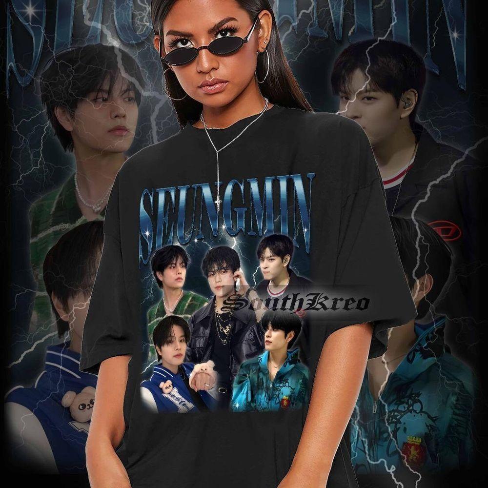 Seungmin Kpop Vintage Vuitino Shirt Seungmin Kpop Vintage Vuitino Shirt