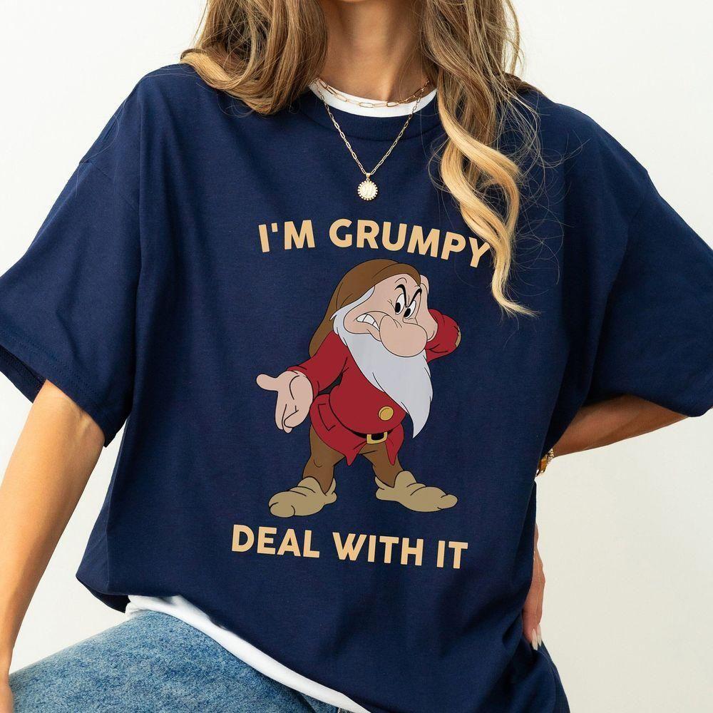 Seven Dwarfs Im Grumpy Deal With It Disney Vuitino Apparel Seven Dwarfs Im Grumpy Deal With It Disney Vuitino Apparel