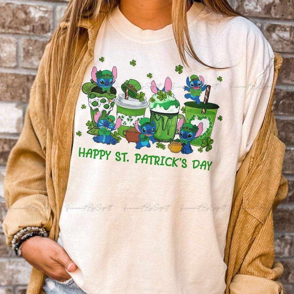 Stitch Happy St Patricks Day Digital Vuitino Merch Stitch Happy St Patricks Day Digital Vuitino Merch