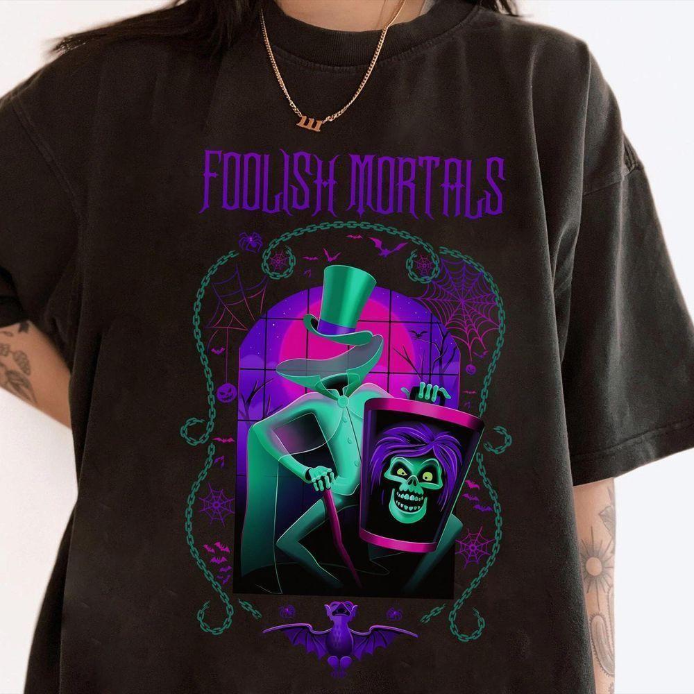 The Haunted Mansion Foolish Mortals Hatbox Ghost Vuitino Shirt The Haunted Mansion Foolish Mortals Hatbox Ghost Vuitino Shirt