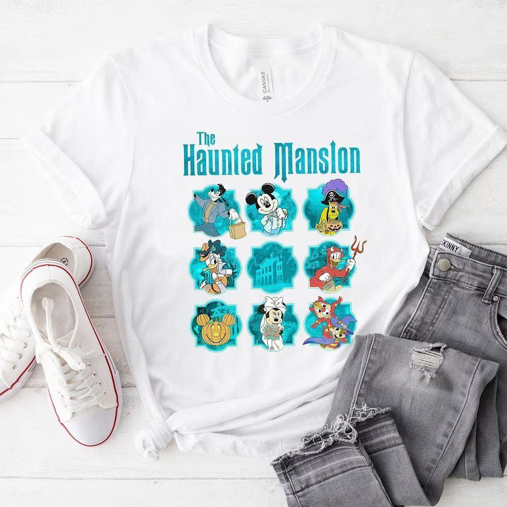 The Haunted Mansion Mickey Mouse Friends Retro Vuitino Apparel The Haunted Mansion Mickey Mouse Friends Retro Vuitino Apparel