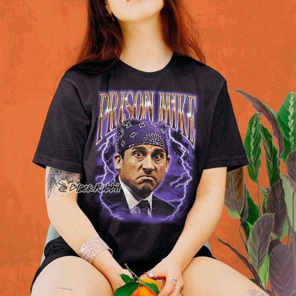The Office Prison Mike Michael Scott Retro Vintage Bootleg Vuitino Apparel The Office Prison Mike Michael Scott Retro Vintage Bootleg Vuitino Apparel