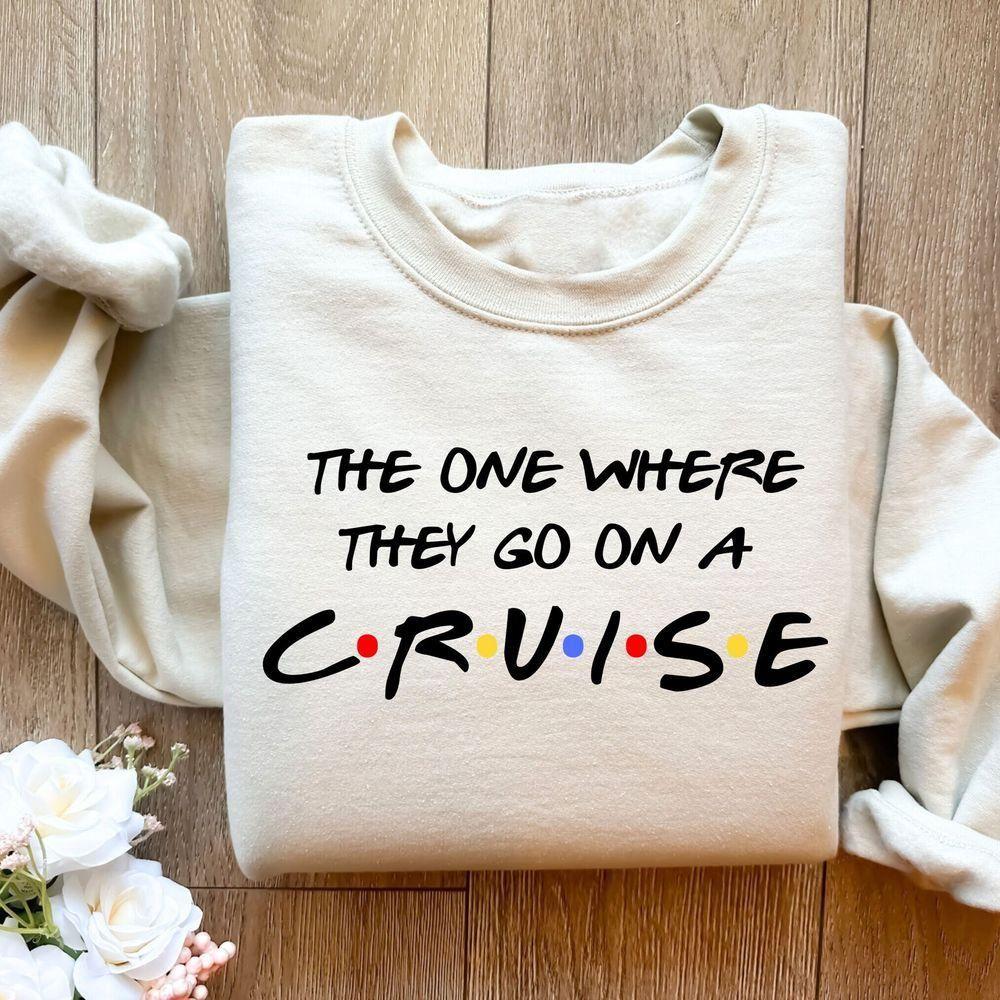 The One Where They Go On A Cruise Vuitino Shirt The One Where They Go On A Cruise Vuitino Shirt