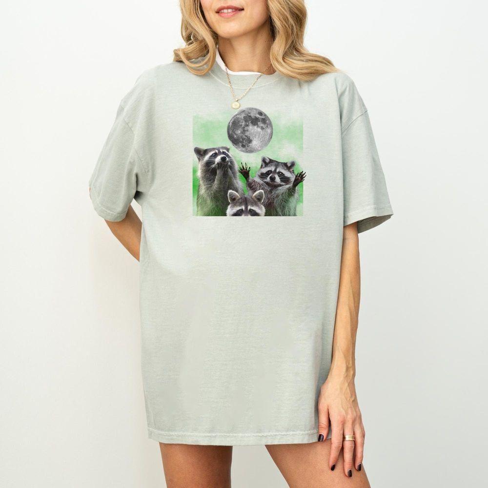 Three Raccoons Retro Graphic 3 Vuitino Shirt Three Raccoons Retro Graphic 3 Vuitino Shirt