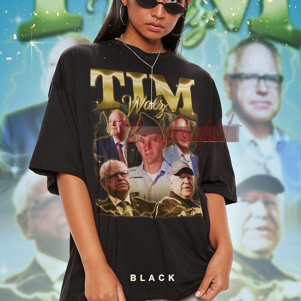 Tim Walz 7 Vuitino Apparel Tim Walz 7 Vuitino Apparel