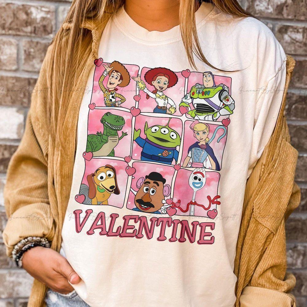 Toy Story Valentines Day Vuitino Shirt Toy Story Valentines Day Vuitino Shirt