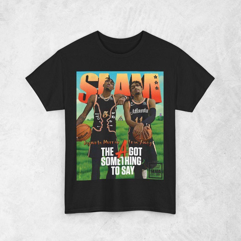 Trae Young Dejounte Murray 3 Vuitino Merch Trae Young Dejounte Murray 3 Vuitino Merch