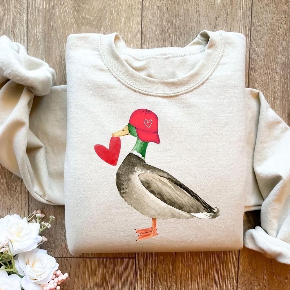 Valentine Mallard Duck Vuitino Shirt Valentine Mallard Duck Vuitino Shirt