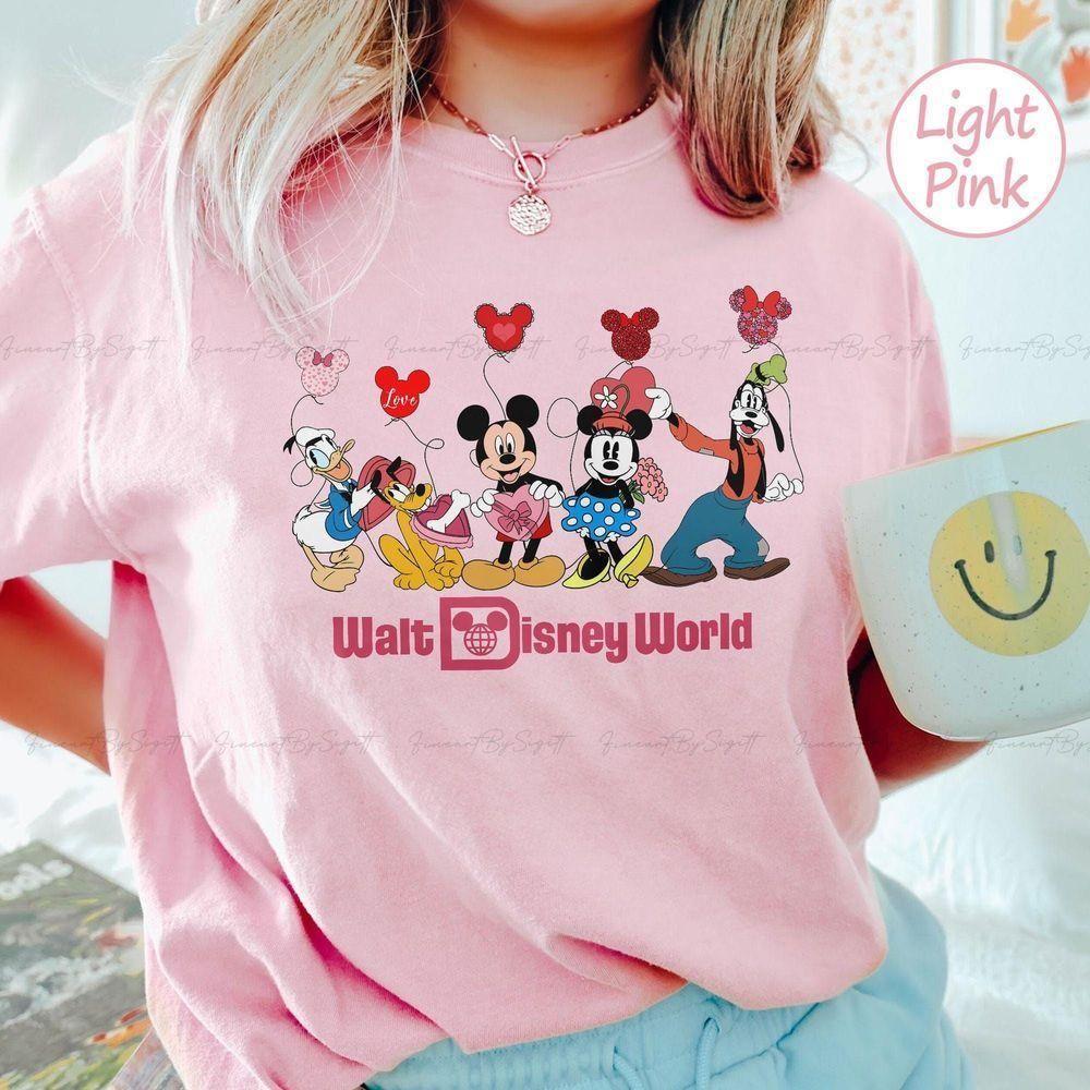 Valentine Mickey And Friends Disney Vuitino Shirt Valentine Mickey And Friends Disney Vuitino Shirt