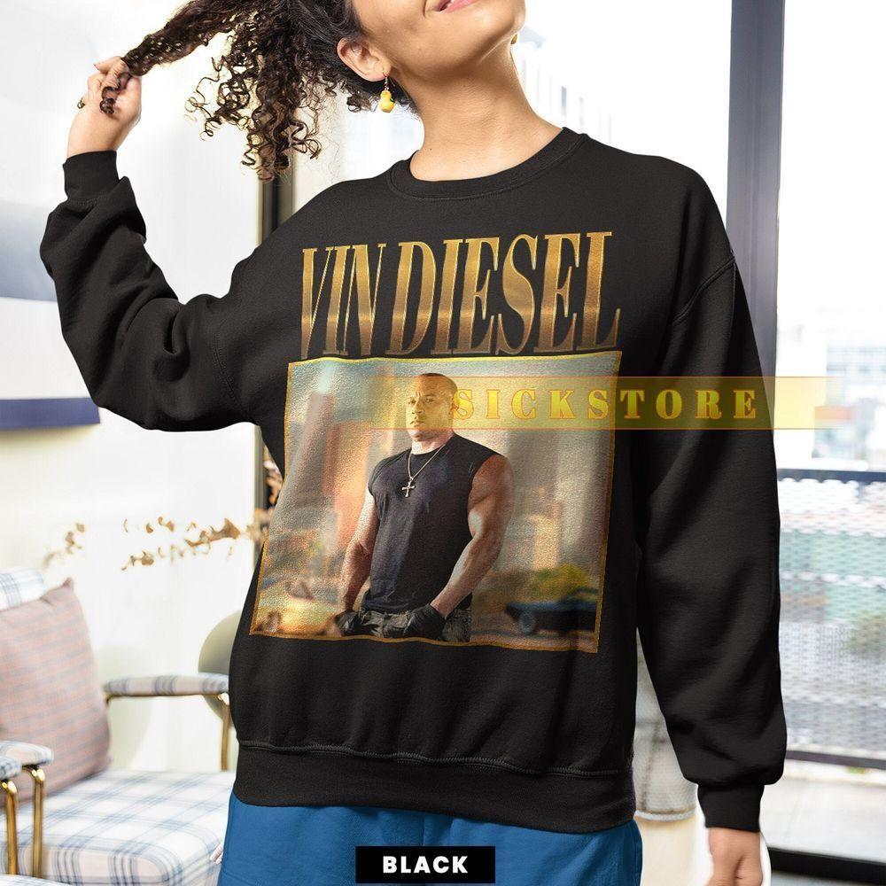 Vin Diesel Homage Retro 90s Vintage Vuitino Shirt Vin Diesel Homage Retro 90s Vintage Vuitino Shirt