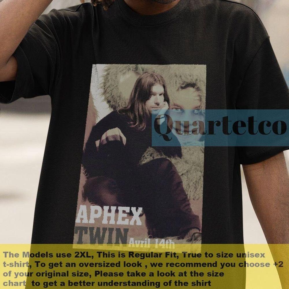 Vintage Aphex Twin 3 Vuitino Shirt Vintage Aphex Twin 3 Vuitino Shirt