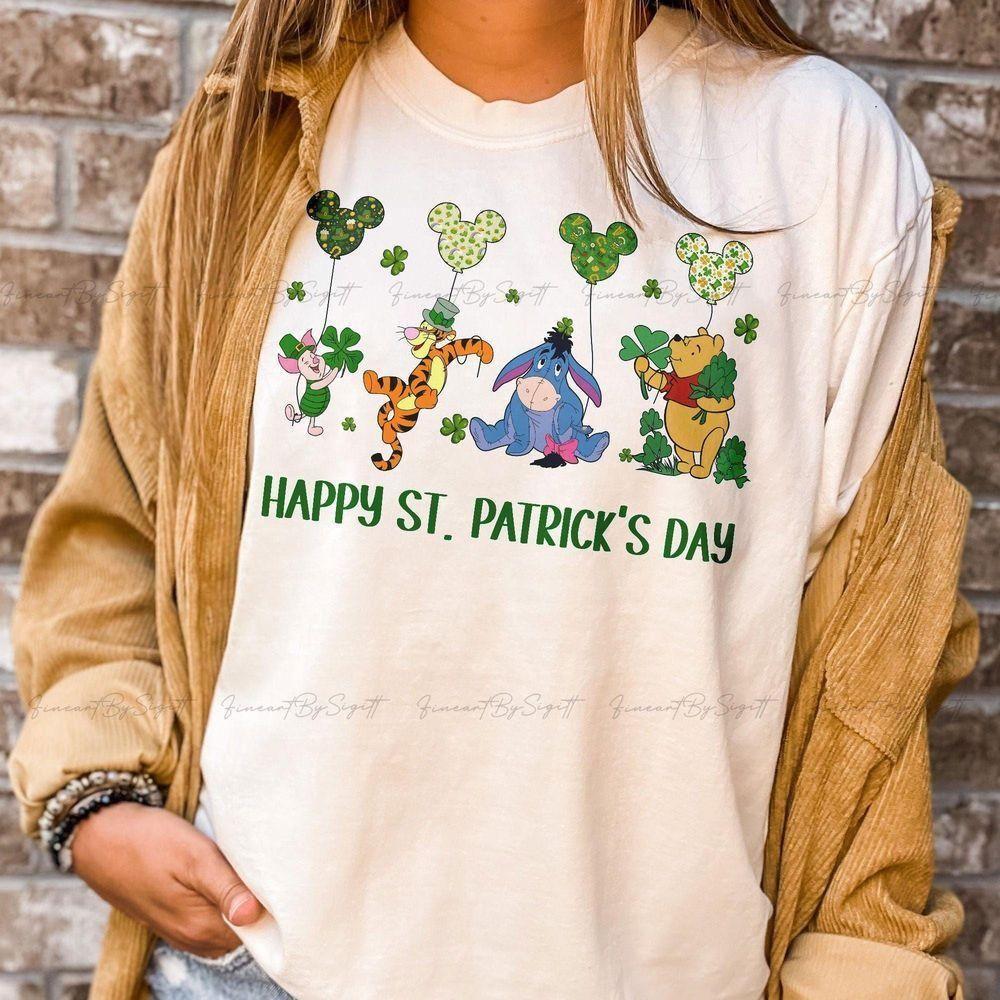 Winnie The Pooh Patrick Day 2 Disney Vuitino Apparel Winnie The Pooh Patrick Day 2 Disney Vuitino Apparel