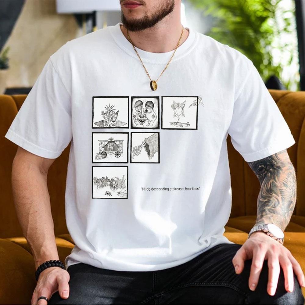 N Suicide Nude Descending Staircase Headless Shirt N Suicide Nude Descending Staircase Headless Shirt