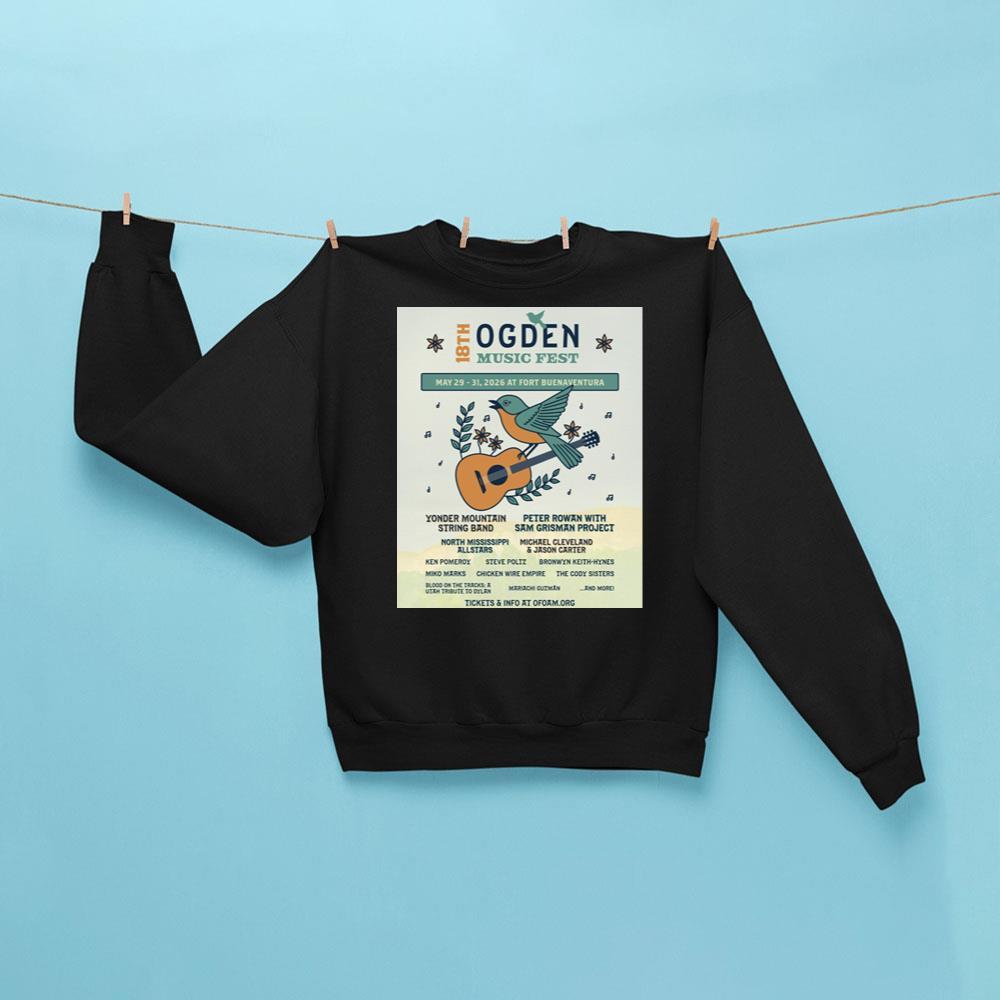 Ogden Music Festival 2026 Shirt Ogden Music Festival 2026 Shirt