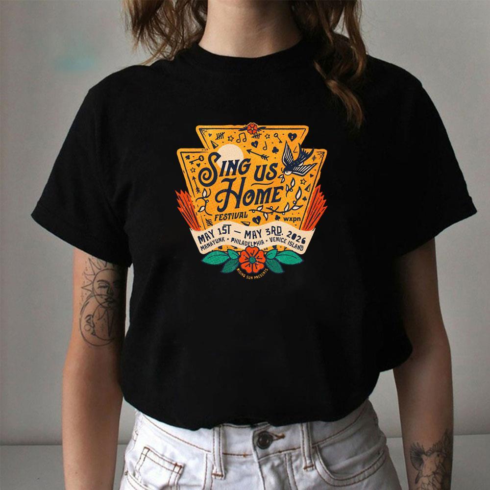 Sing Us Home Festival 2026 Logo Apparel Sing Us Home Festival 2026 Logo Apparel