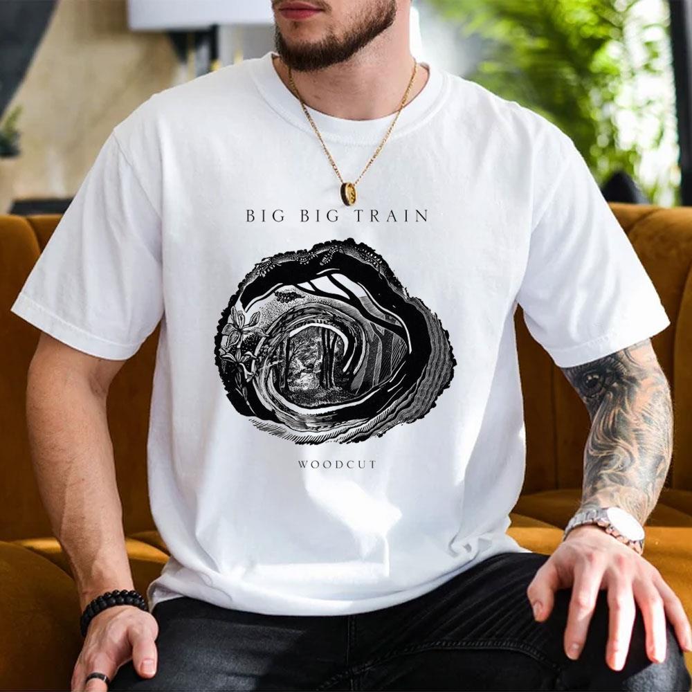 Design Big Big Train Woodcut Merch Design Big Big Train Woodcut Merch