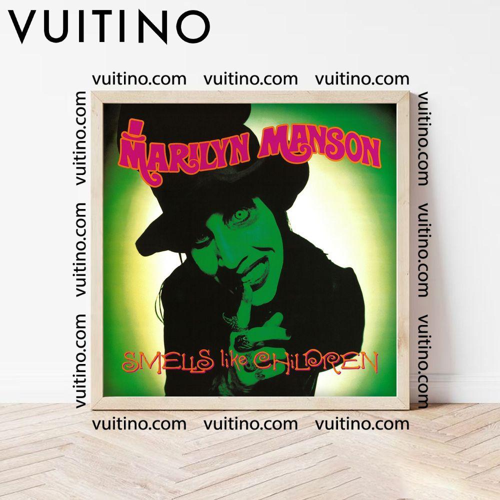 Marilyn Manson Smells Like Children Ver 2 Square Poster No Frame