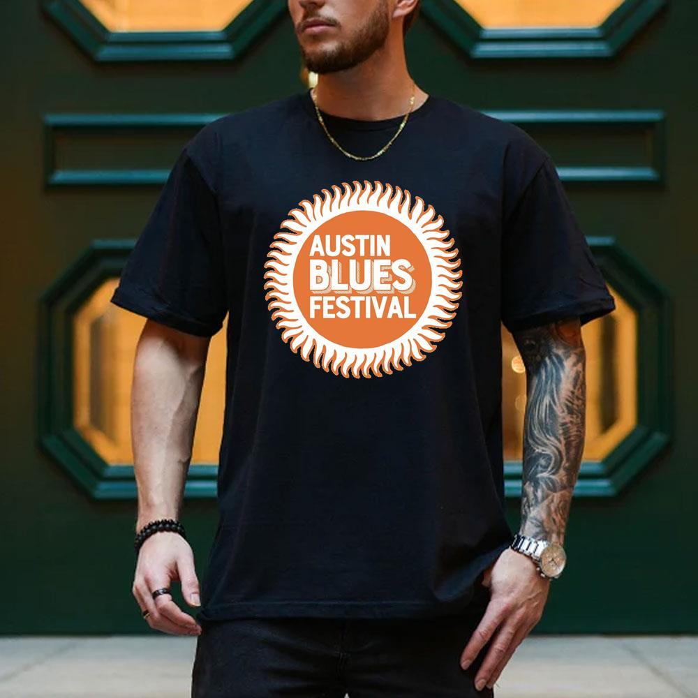 Austin Blues Festival 2026 Logo 1 Shirt Austin Blues Festival 2026 Logo 1 Shirt