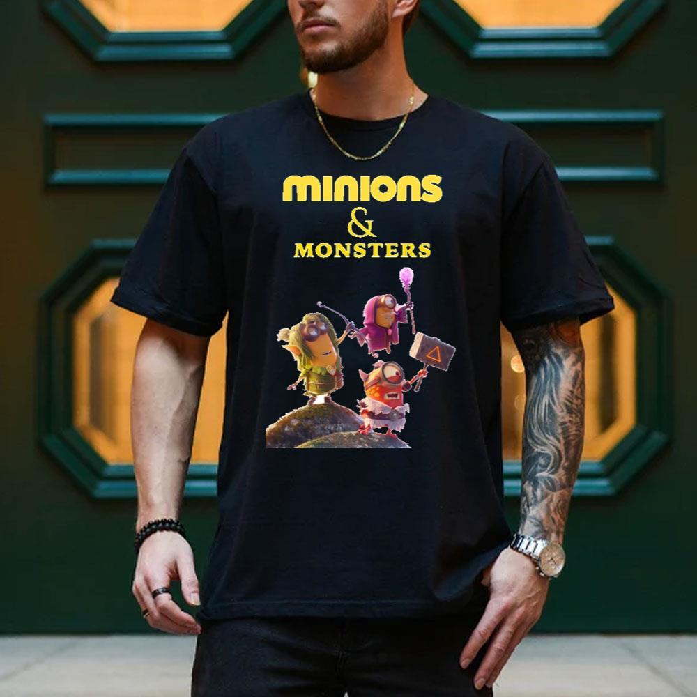Minions And Monsters 3 Shirt Minions And Monsters 3 Shirt