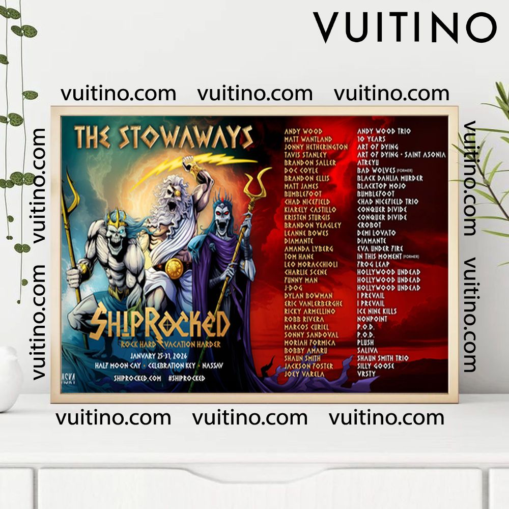 Shiprocked 2026 2 Horizontal Poster No Frame Shiprocked 2026 2 Horizontal Poster No Frame