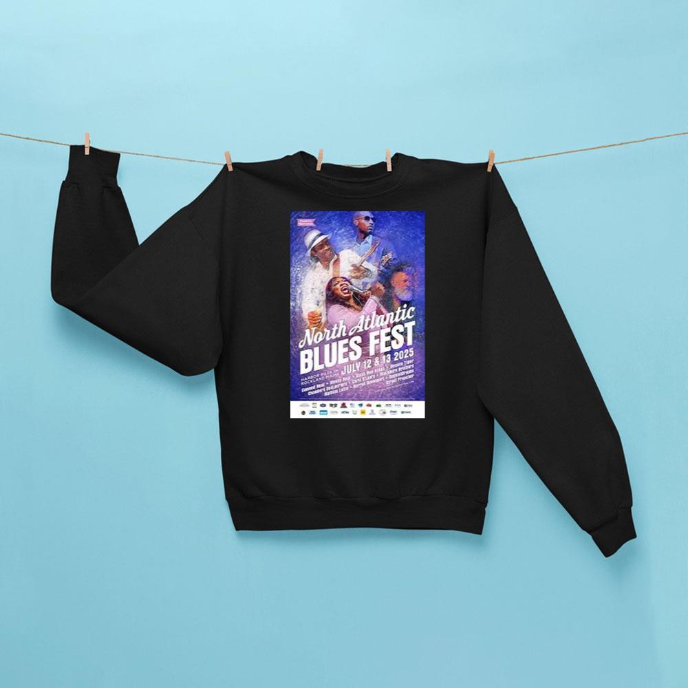 1 North Atlantic Blues Festival 2025 Shirt