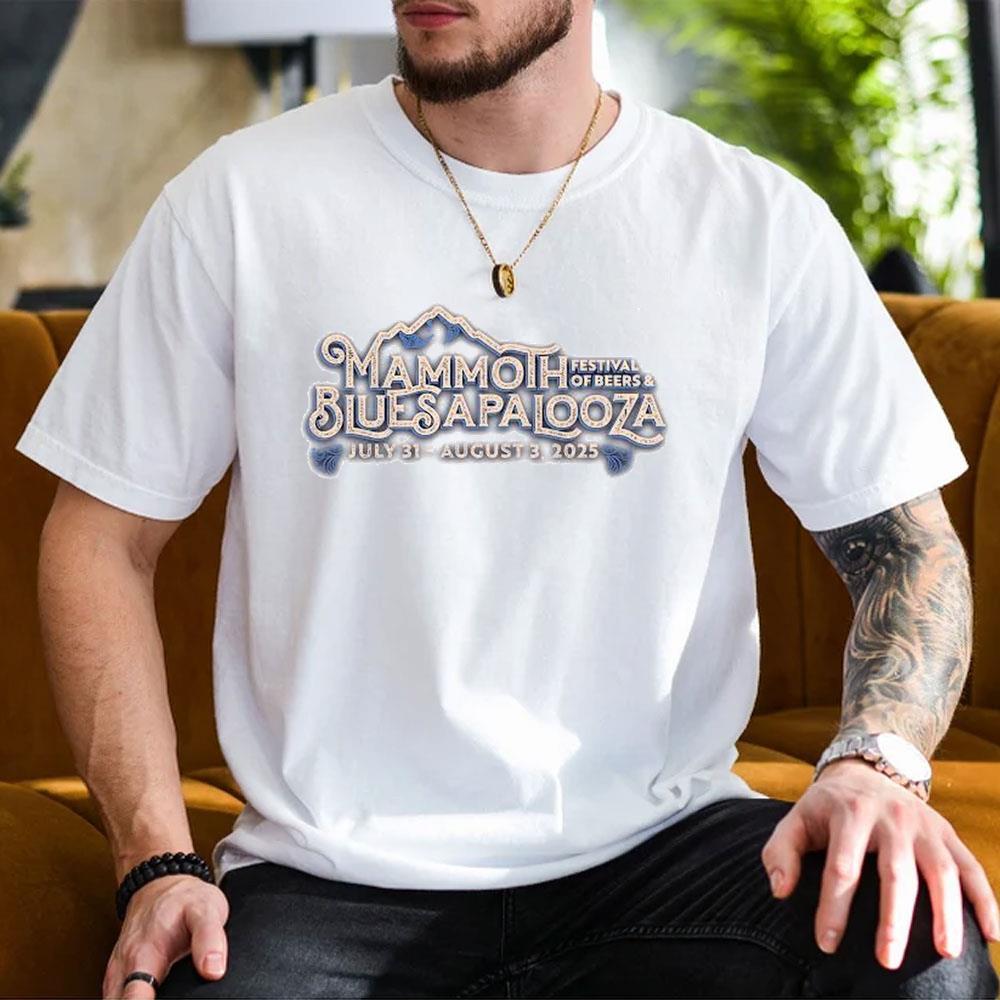 2 Mammoth Bluesapalooza 2025 Merch