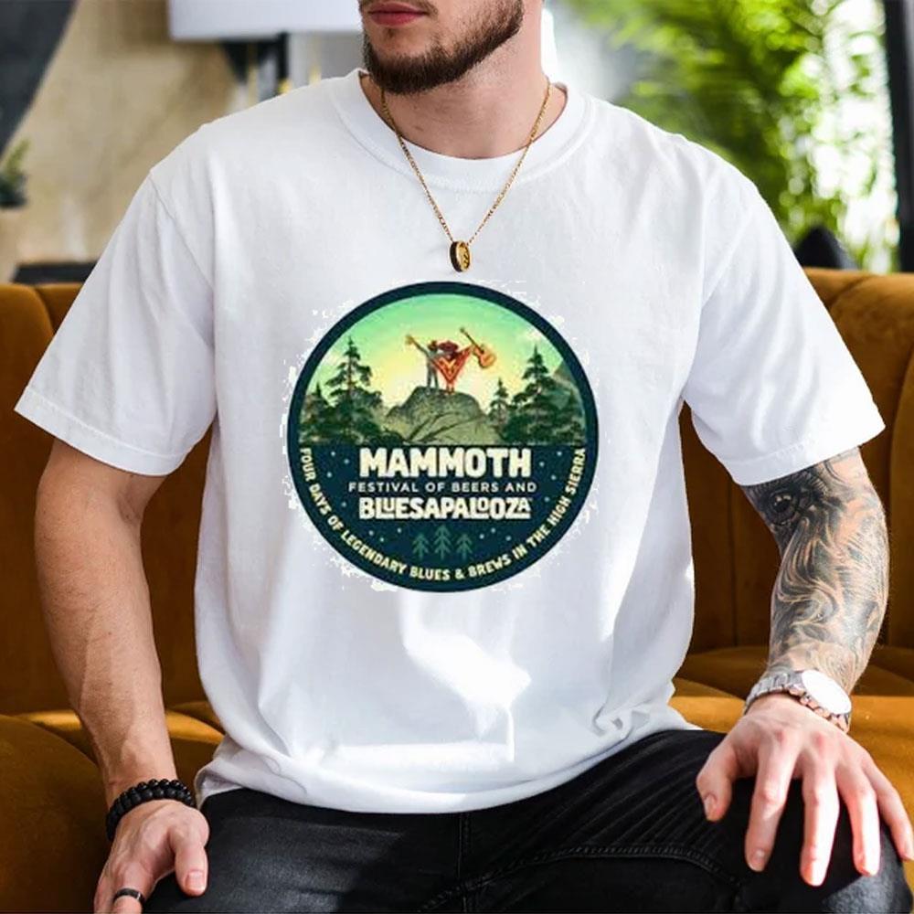 3 Mammoth Bluesapalooza 2025 Merch