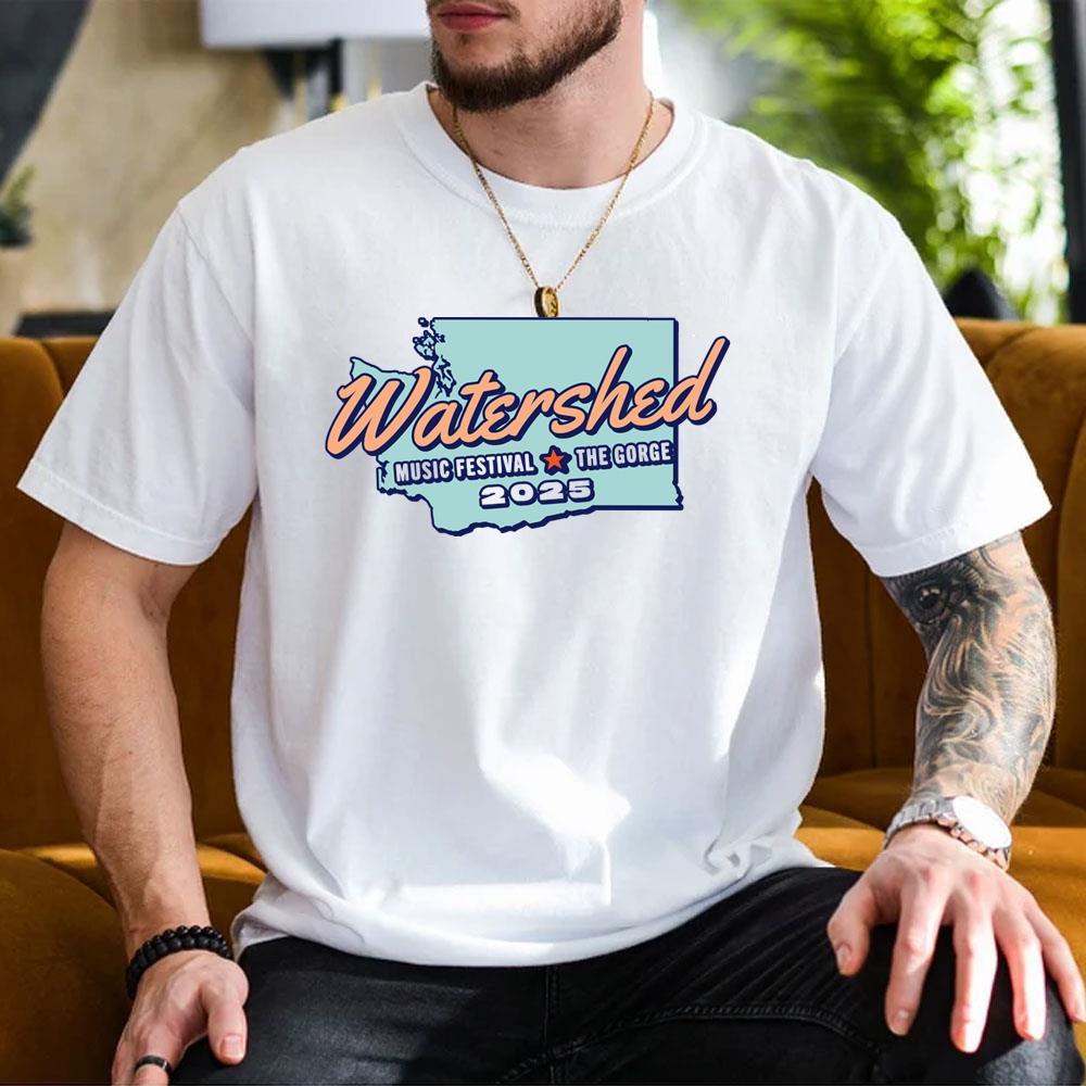 3 Watershed Festival 2025 Shirt