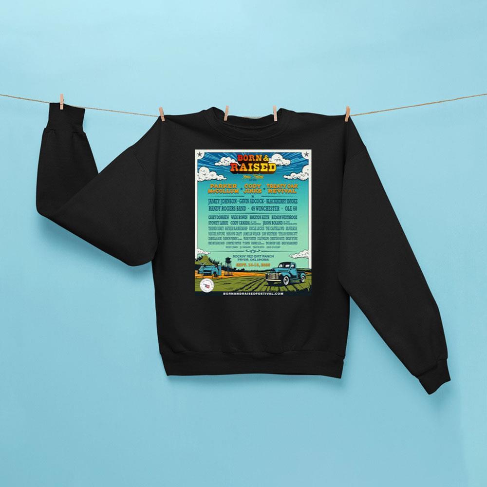 Born And Raised Festival 2025 Merch