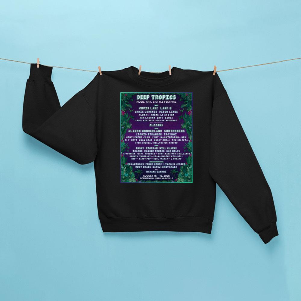 Deep Tropics 2025 3 Shirt