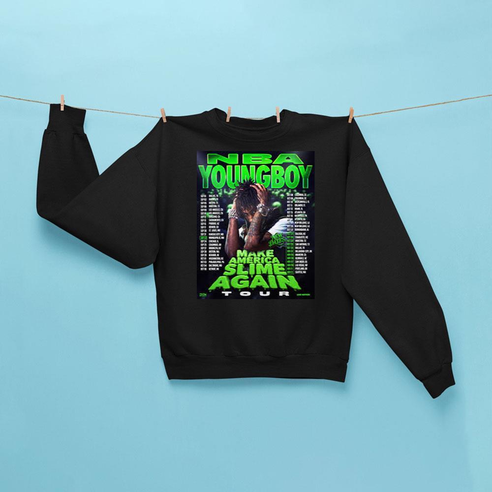 Nba Young Boy Tba Album 2025 Shirt