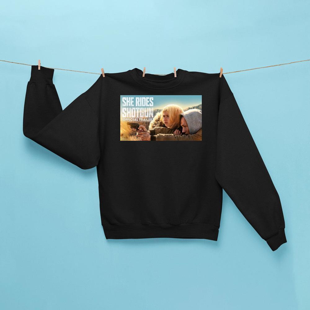 She Rides Shotgun 2025 Shirt
