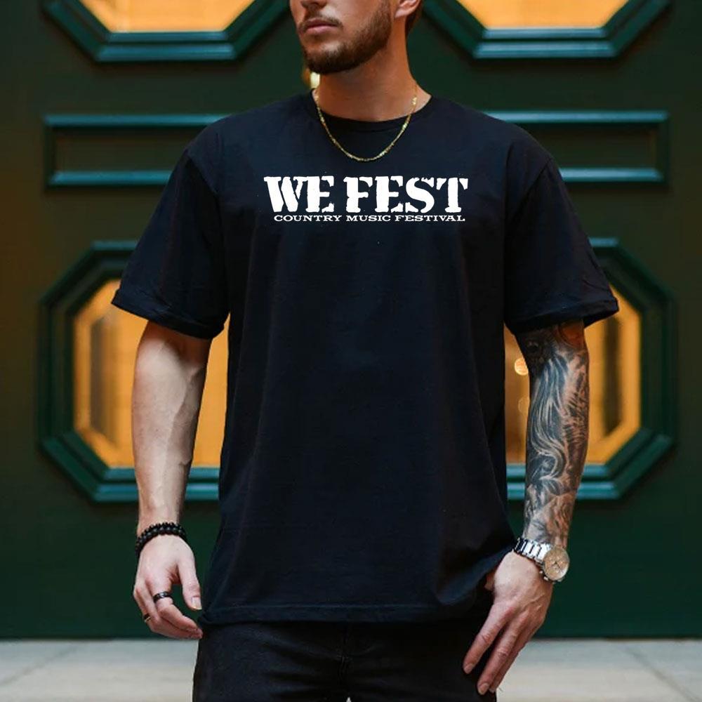 We Fest 2025 Logo Shirt