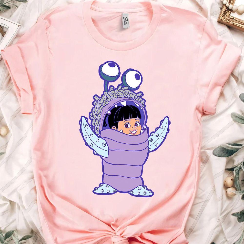 And Pixars Monsters Inc Boo Halloween Family Matching Disneyland Vacation Shirt