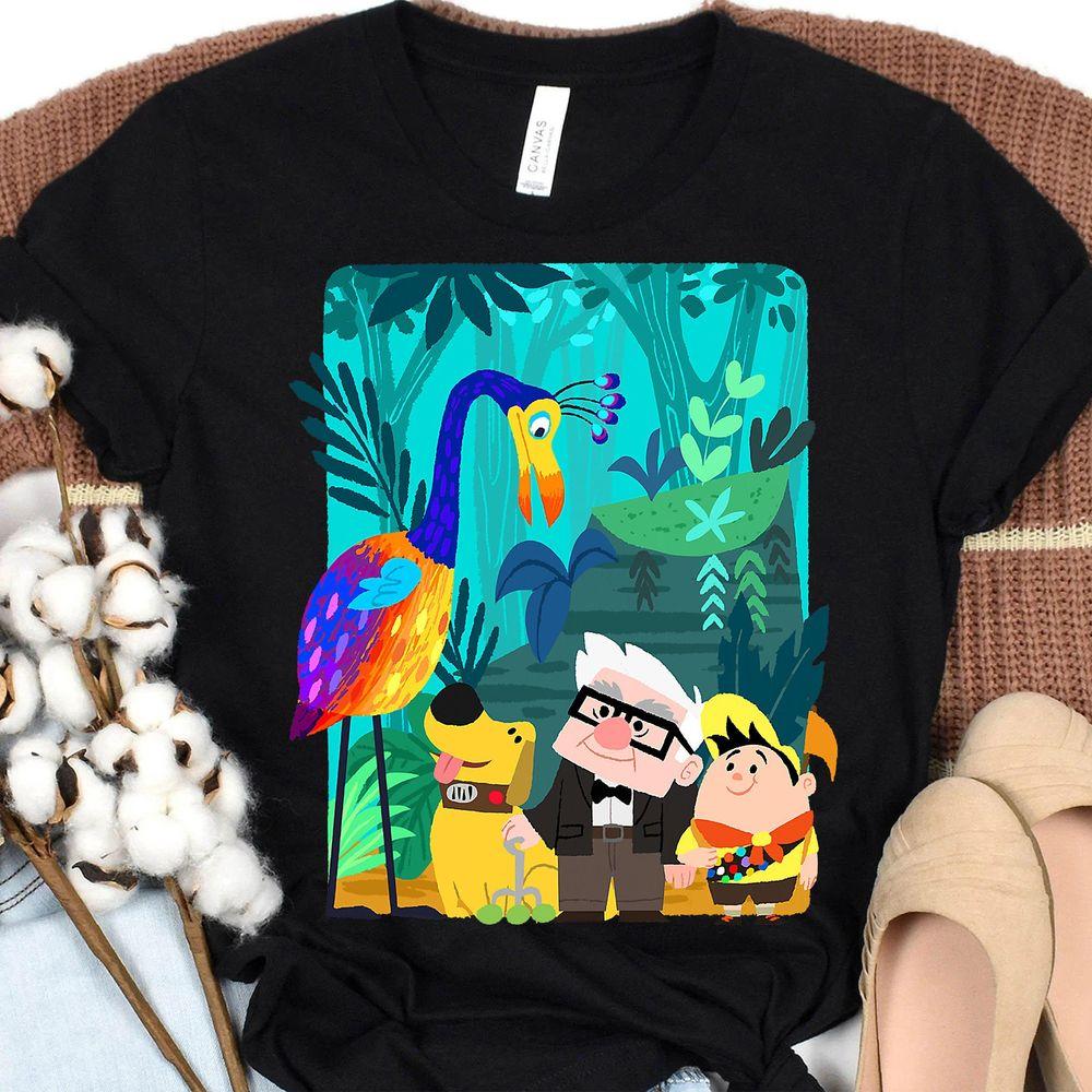 And Pixars Up Carl Russell Dug Kevin Paradise Falls Apparel