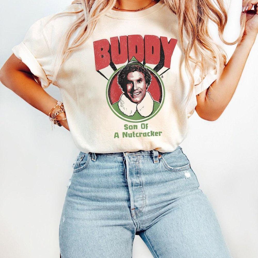 Buddy The Elf Son Of A Nutcracker Vintage Apparel