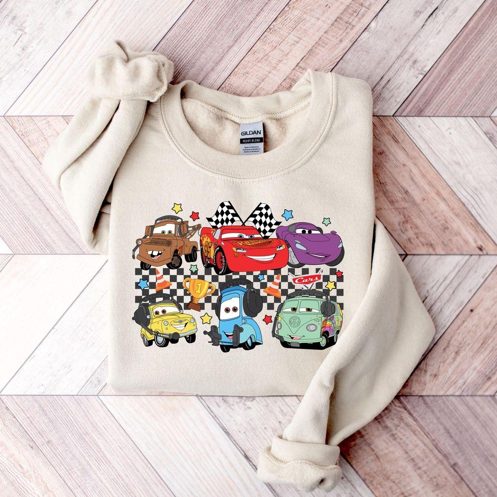 Checkered Mcqueen And Friends Merch