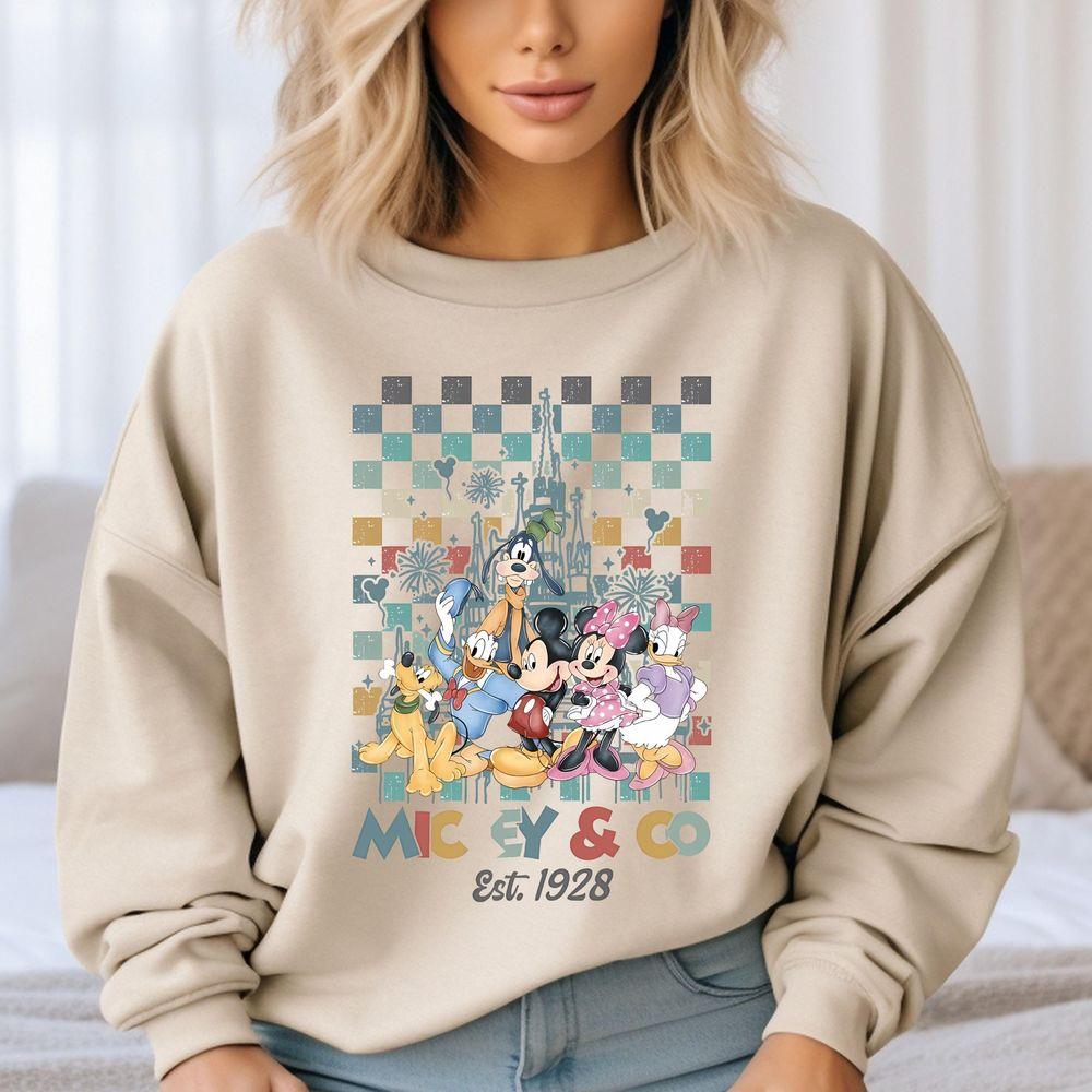 Checkered Mickey Co Apparel