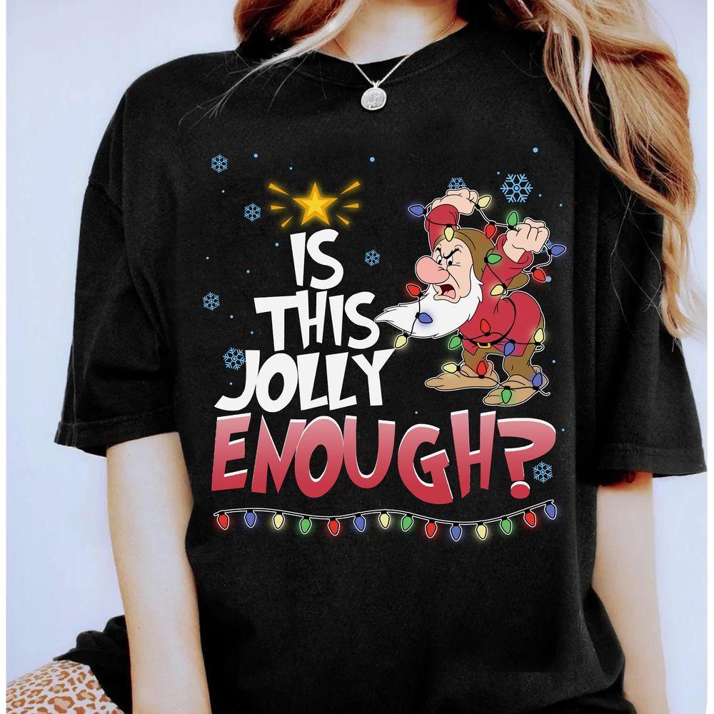 Cinderella Grumpy Christmas Lights Is This Jolly Enough Apparel