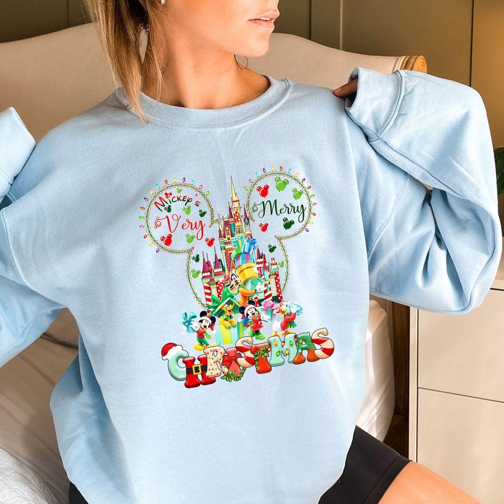 Clearance 30 Mickey Very Merry Christmas Apparel