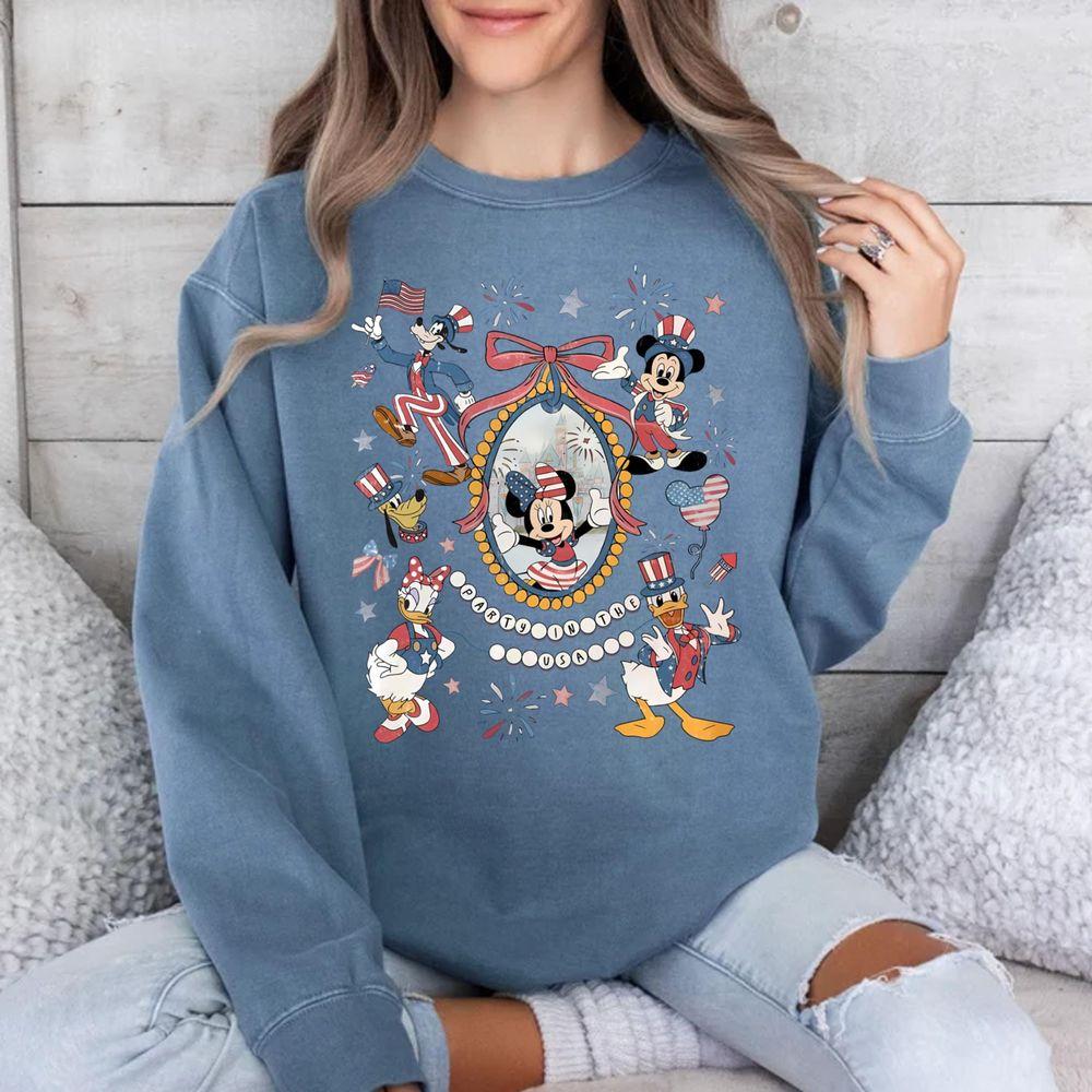 Coquette Disney 4th Of July Apparel