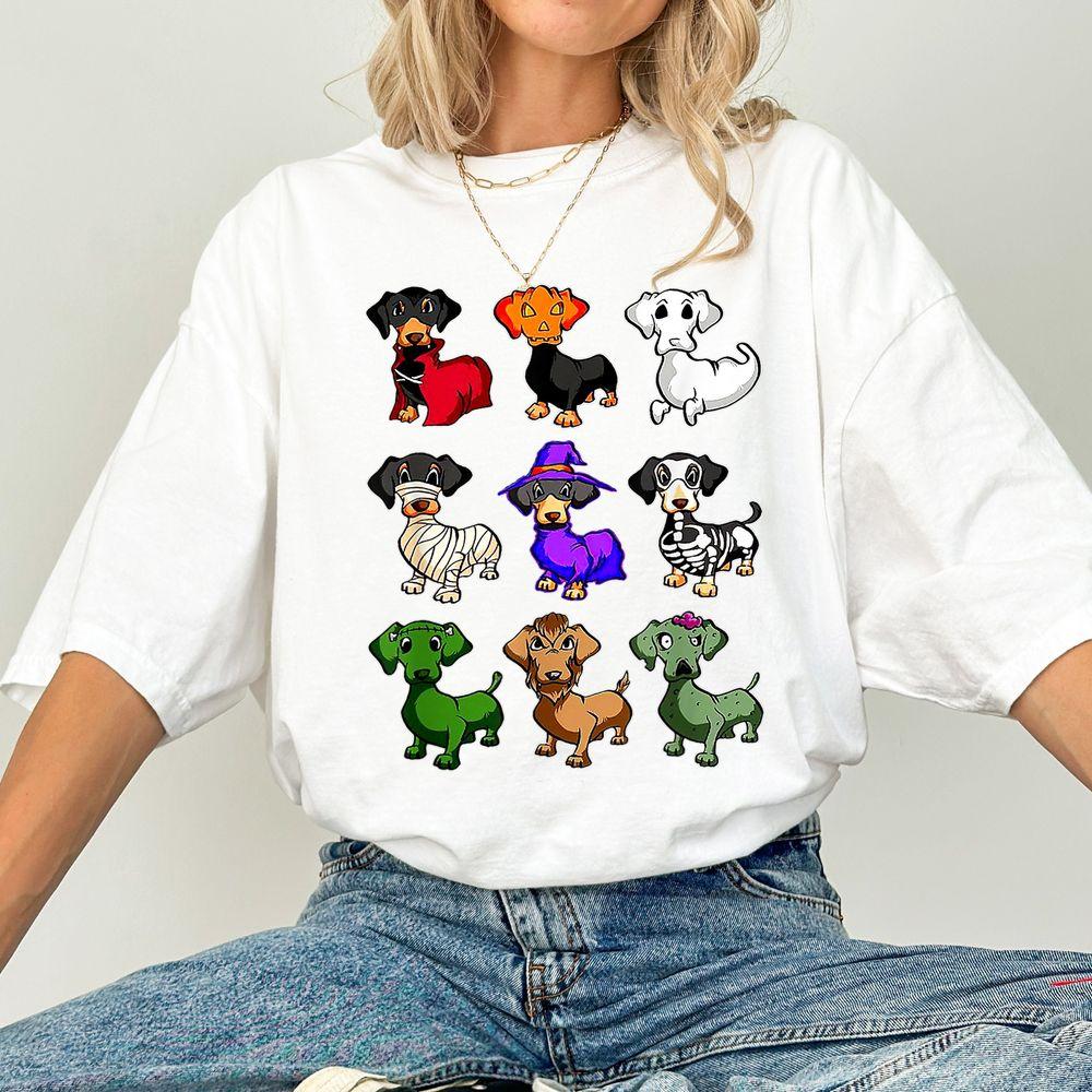 Dachshund Happy Halloweiner Funny Halloween Dogs Lover Merch