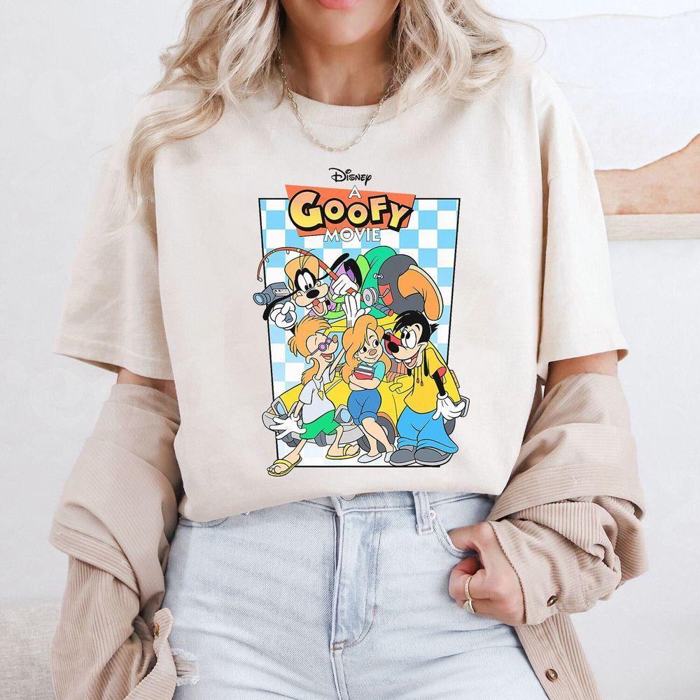 Disney A Goofy Movieic Group Shot Big Chest Shirt