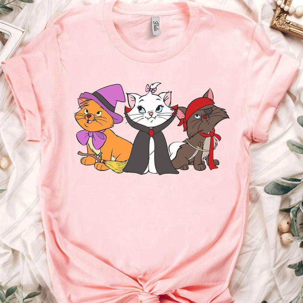 Disney Aristocats Marie Cat Toulouse Berlioz Halloween Apparel
