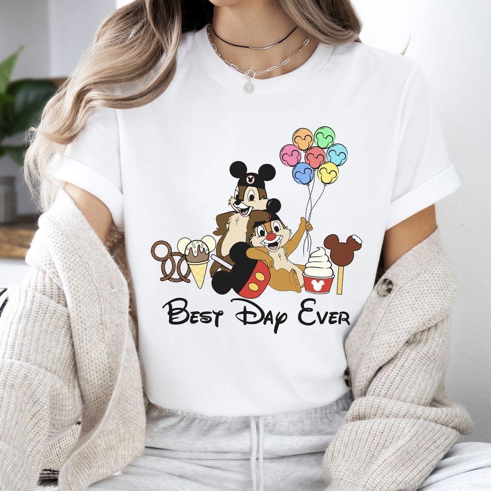 Disney Best Day Ever Chip N Dale Snacks Shirt