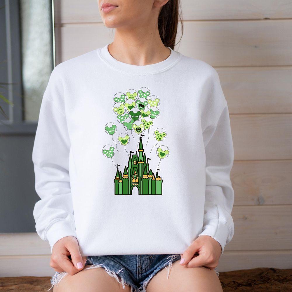 Disney Castle St Patricks Day Shirt