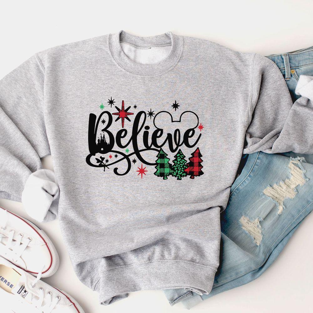 Disney Christmas Mickey Believe Merch